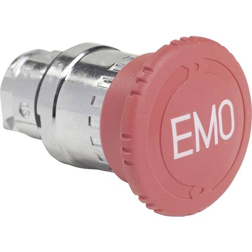 Schneider Electric ZB4BS84430 ZB4BS84430 Frontelement für Not-Aus-Schalter rückstellbar, verriegelbar (Ø) 22 mm EMO Chro...