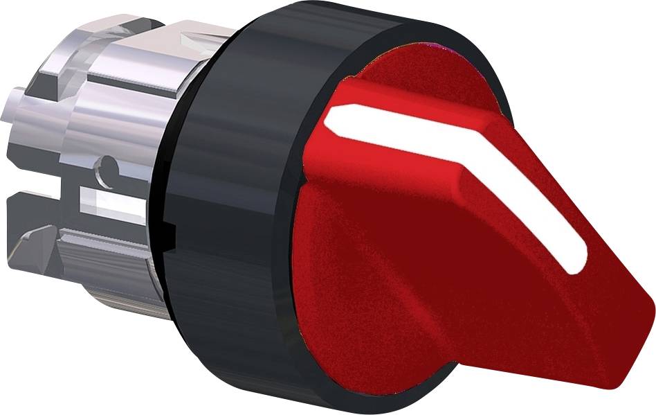 Schneider Electric ZB4BK12437 ZB4BK12437 Frontelement für Wahlschalter (Ø) 22 mm Schwarz, Rot 1 St.