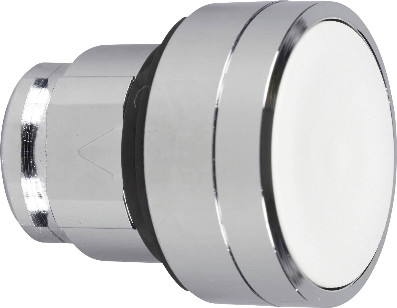 Schneider Electric ZB4BP183 ZB4BP183 Frontelement für Drucktaster mit Membran, rückstellbar (Ø) 22 mm unbeschriftet Chro...