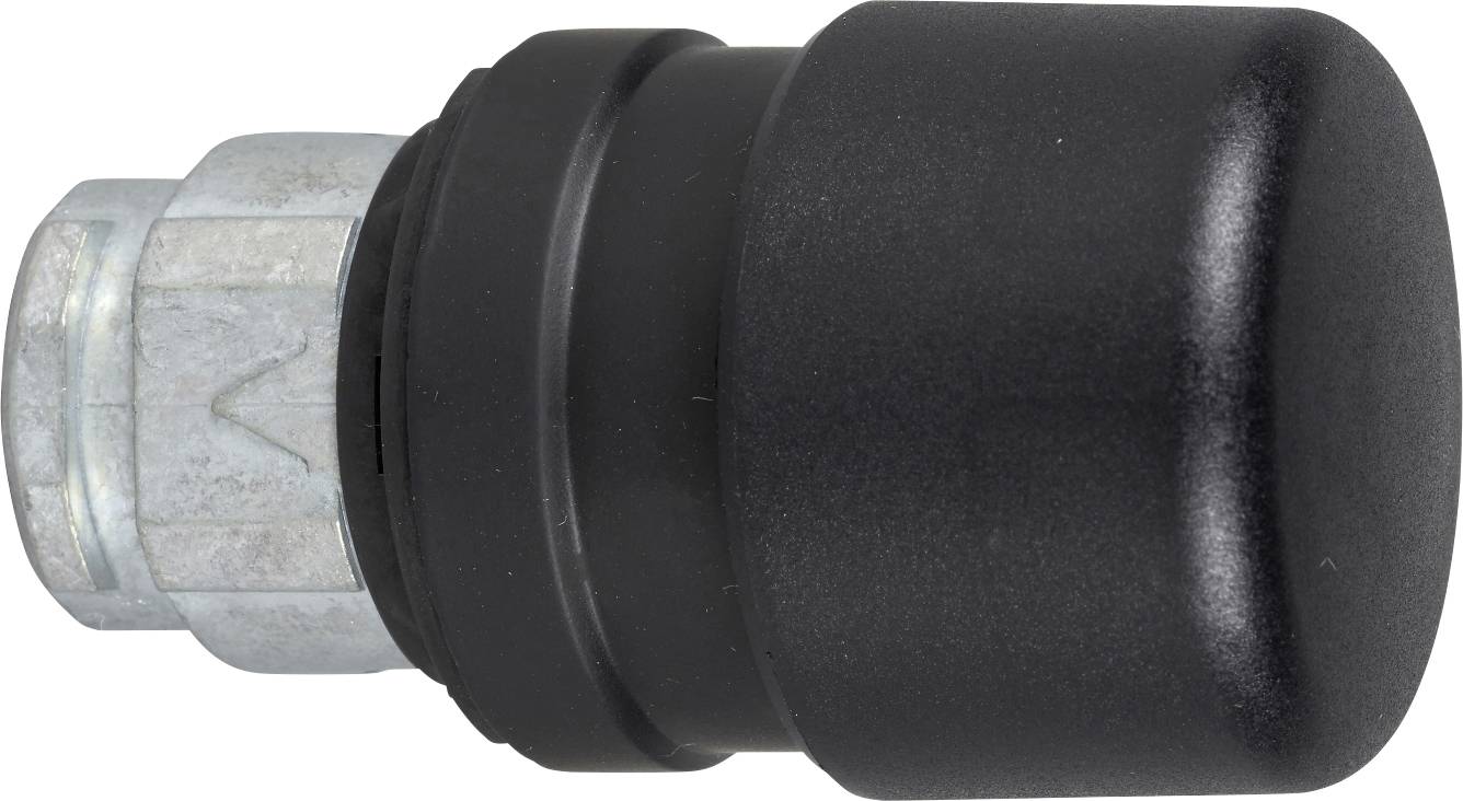 Schneider Electric ZB4BC247 ZB4BC247 Frontelement für Drucktaster rückstellbar (Ø) 22 mm unbeschriftet Schwarz 1 St.