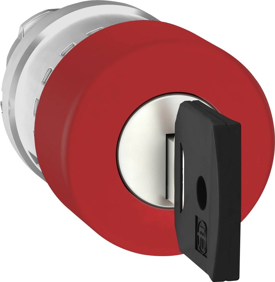 Schneider Electric ZB4BS934 ZB4BS934 Frontelement für Not-Aus-Schalter rückstellbar, verriegelbar (Ø) 22 mm unbeschrifte...