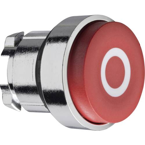 Schneider Electric ZB4BL432 ZB4BL432 Frontelement für Drucktaster rückstellbar (Ø) 22 mm O Chrom, Rot 1 St.