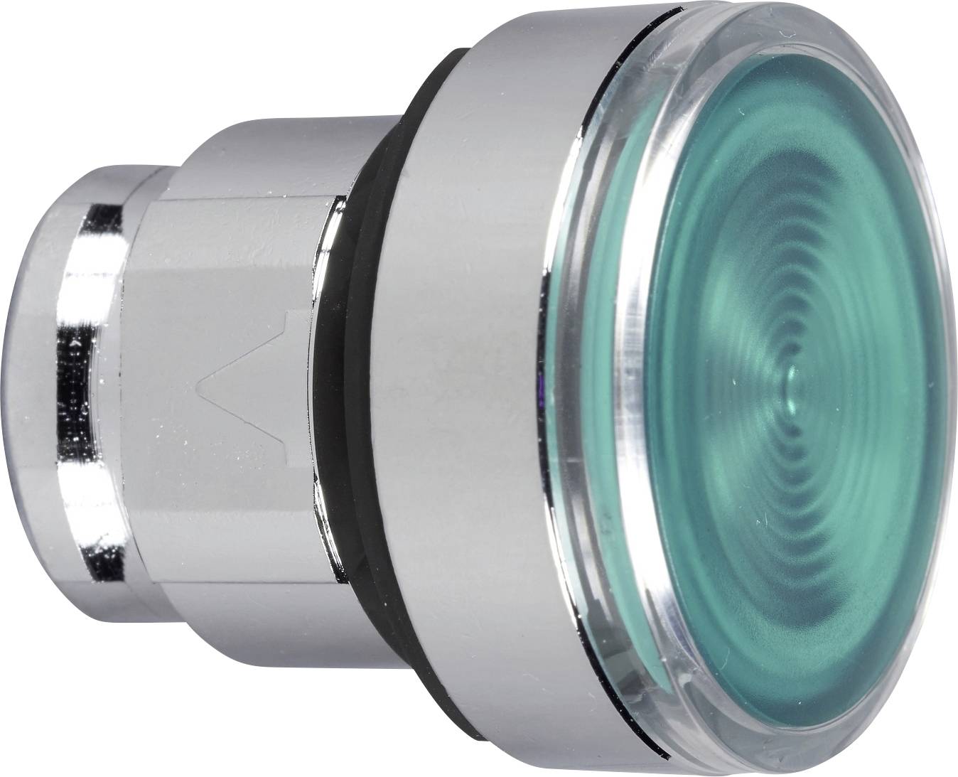 Schneider Electric ZB4BW333S ZB4BW333S Frontelement für Leuchtdrucktaster gerippte Linse, rückstellbar (Ø) 22 mm unbesch...