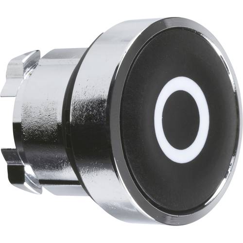 Thumbnail - Schneider Electric ZB4BA232 ZB4BA232 Frontelement für Drucktaster rückstellbar (Ø) 22 mm O Chrom, Schwarz 1 St.