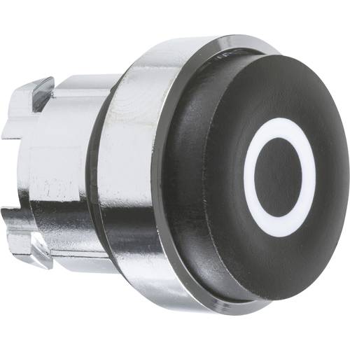 Schneider Electric ZB4BL232 ZB4BL232 Frontelement für Drucktaster rückstellbar (Ø) 22 mm O Chrom, Schwarz 1 St.