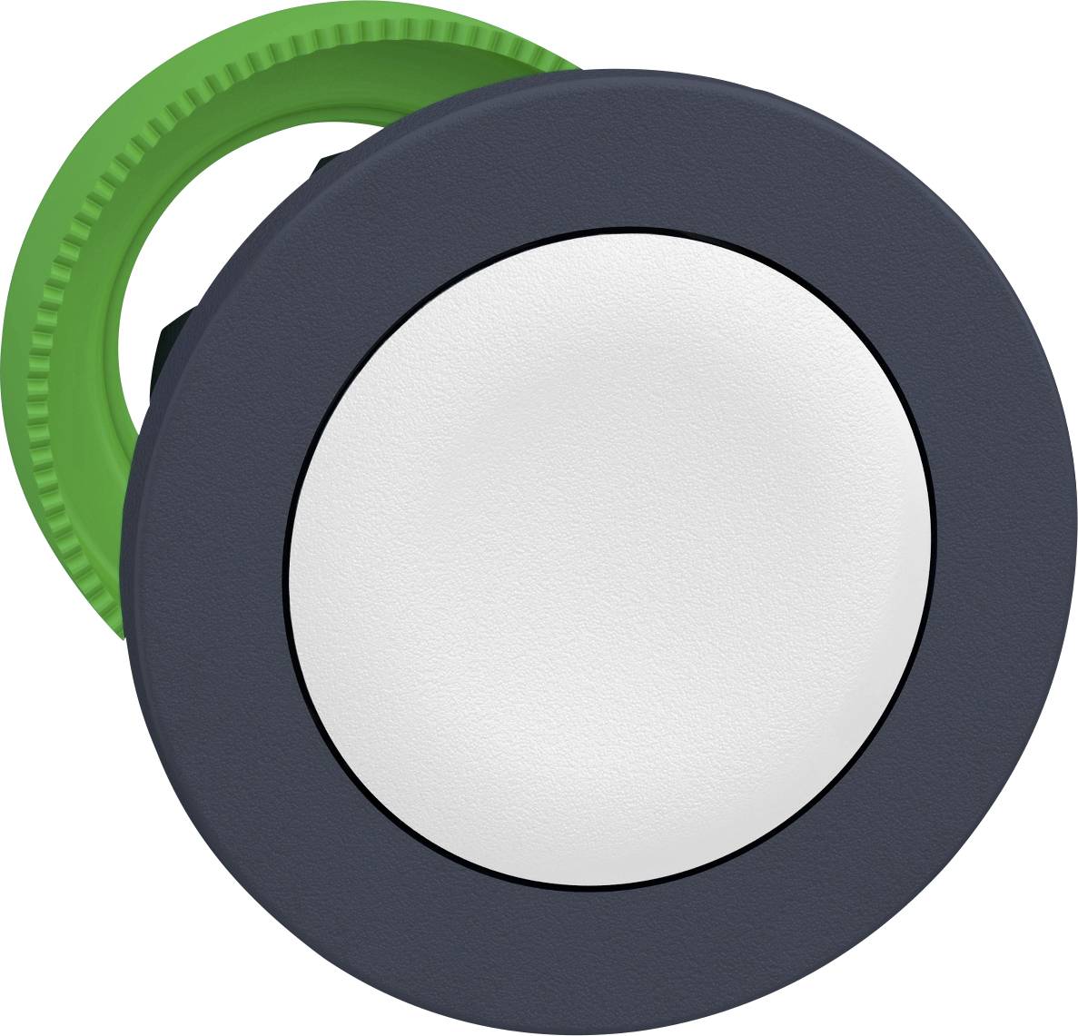 Schneider Electric ZB5FH01 ZB5FH01 Frontelement für Drucktaster flach (Ø) 30.5 mm unbeschriftet Dunkelgrau, Weiß 1 St.