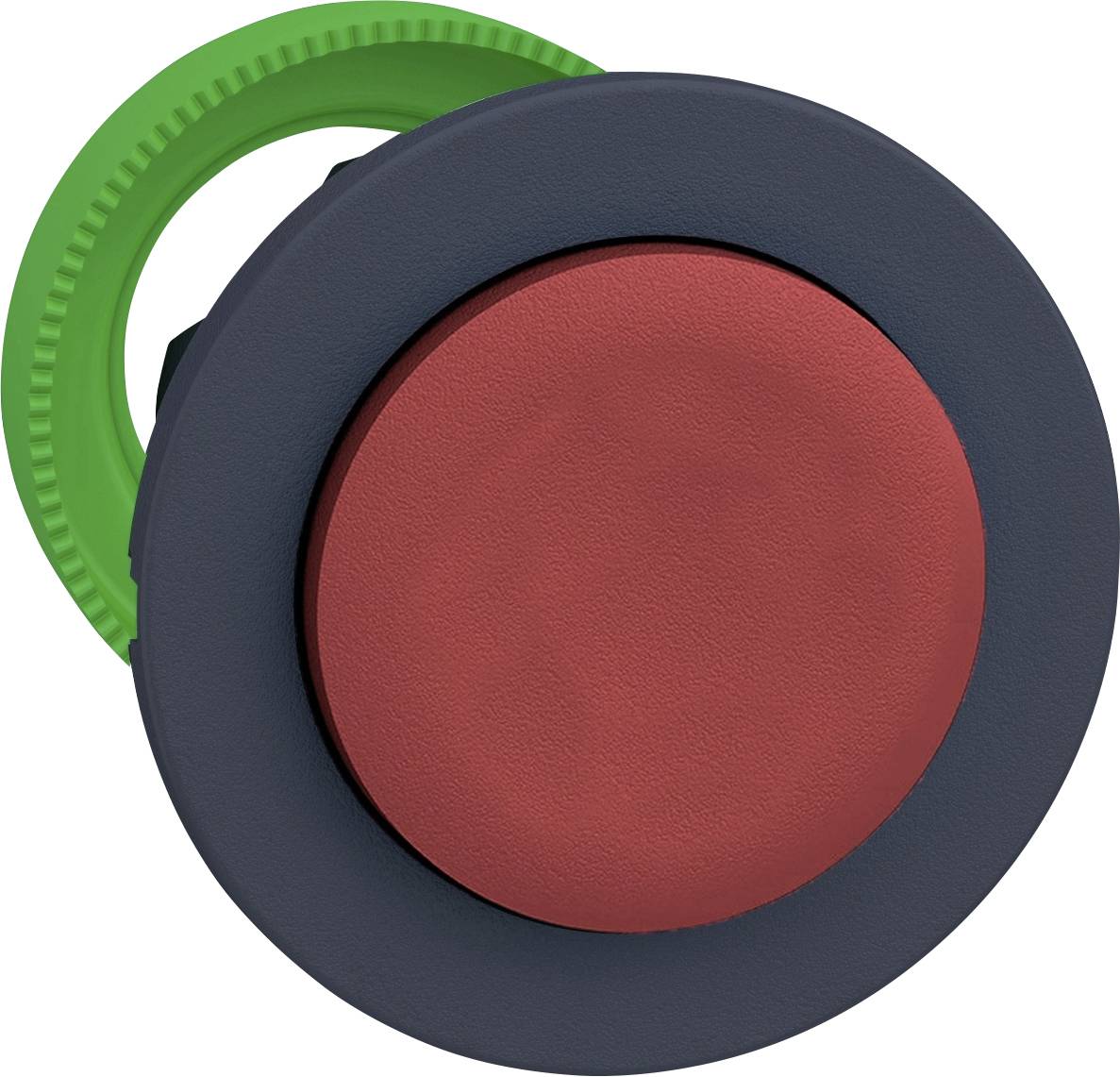 Schneider Electric ZB5FH4 ZB5FH4 Frontelement für Drucktaster flach (Ø) 30.5 mm unbeschriftet Dunkelgrau, Rot 1 St.