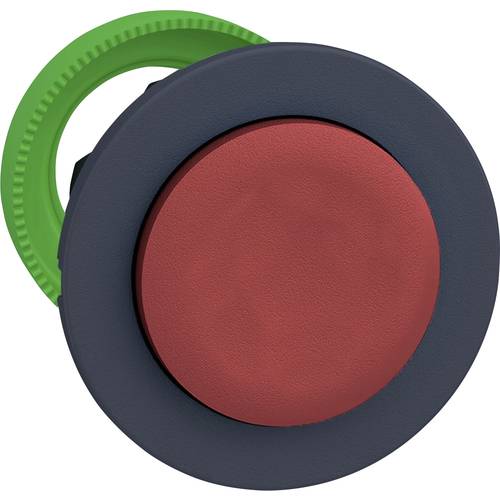 Schneider Electric ZB5FH4 ZB5FH4 Frontelement für Drucktaster flach (Ø) 30.5 mm unbeschriftet Dunkelgrau, Rot 1 St.