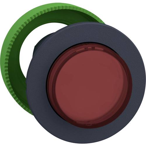 Schneider Electric ZB5FH43 ZB5FH43 Frontelement für Leuchtdrucktaster flach (Ø) 30.5 mm unbeschriftet Dunkelgrau, Rot 1 ...