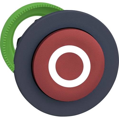 Schneider Electric ZB5FL432 ZB5FL432 Frontelement für Drucktaster flach, rückstellbar (Ø) 30.5 mm O Dunkelgrau, Rot 1 St...
