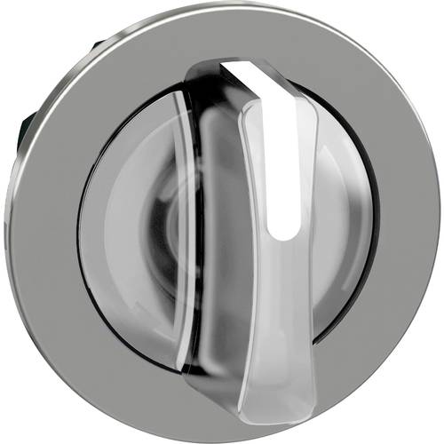 Schneider Electric ZB4FK1513 ZB4FK1513 Frontelement für Wahlschalter flach, rückstellbar (Ø) 30.5 mm Chrom, Weiß 1 St.