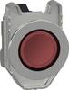 Schneider Electric XB4FVB4 XB4FVB4 Leuchtmelder Frontring Metall Rot 1 St. Piece