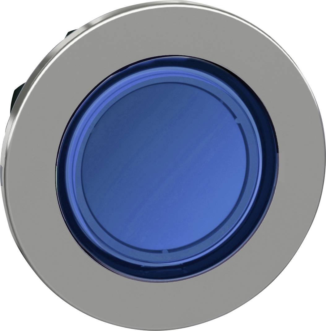 Schneider Electric ZB4FV063 ZB4FV063 Frontelement für Leuchtmelder flach (Ø) 30.5 mm Blau, Chrom 1 St.