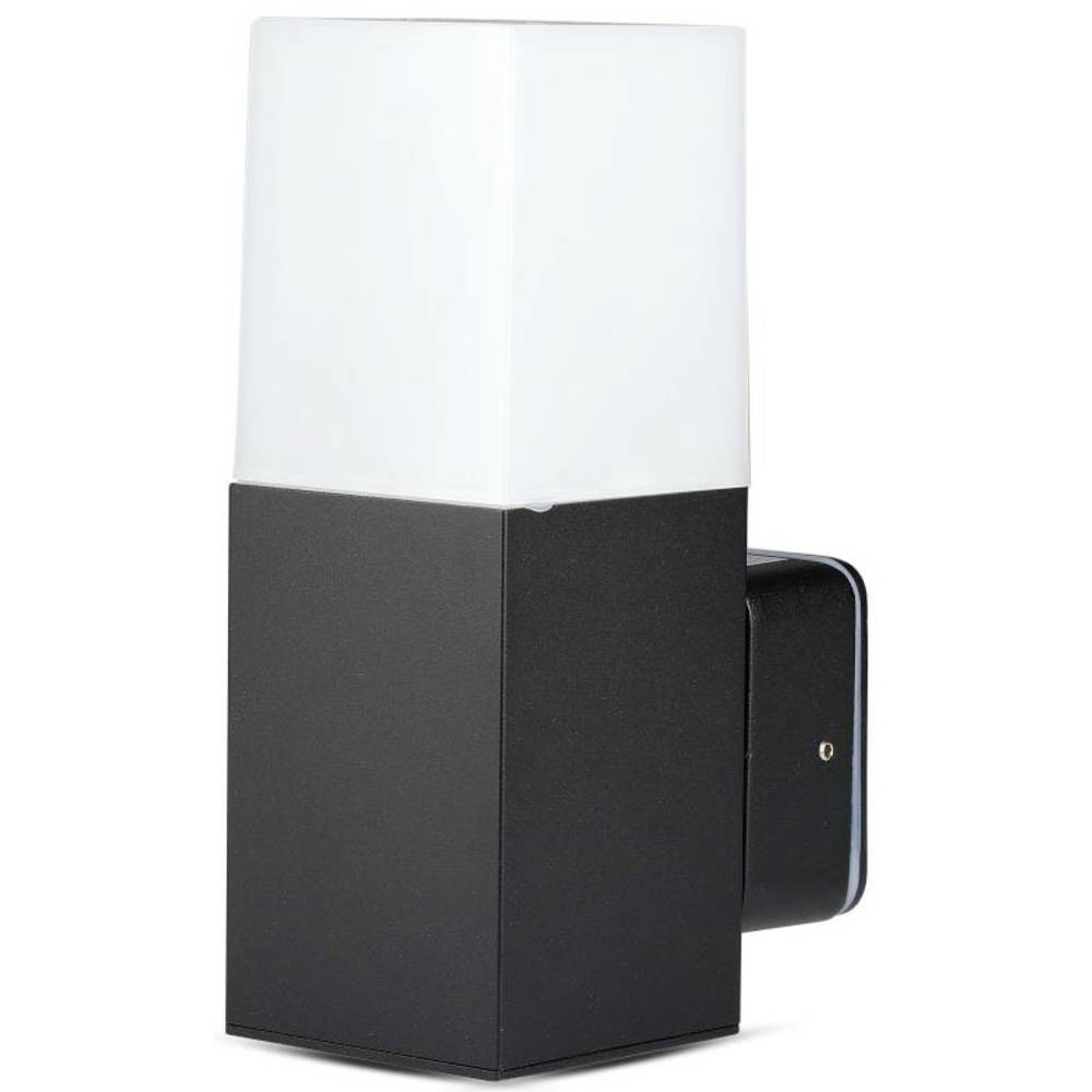 tuinlamp wandmodel vierkant IP54 25cm zwart