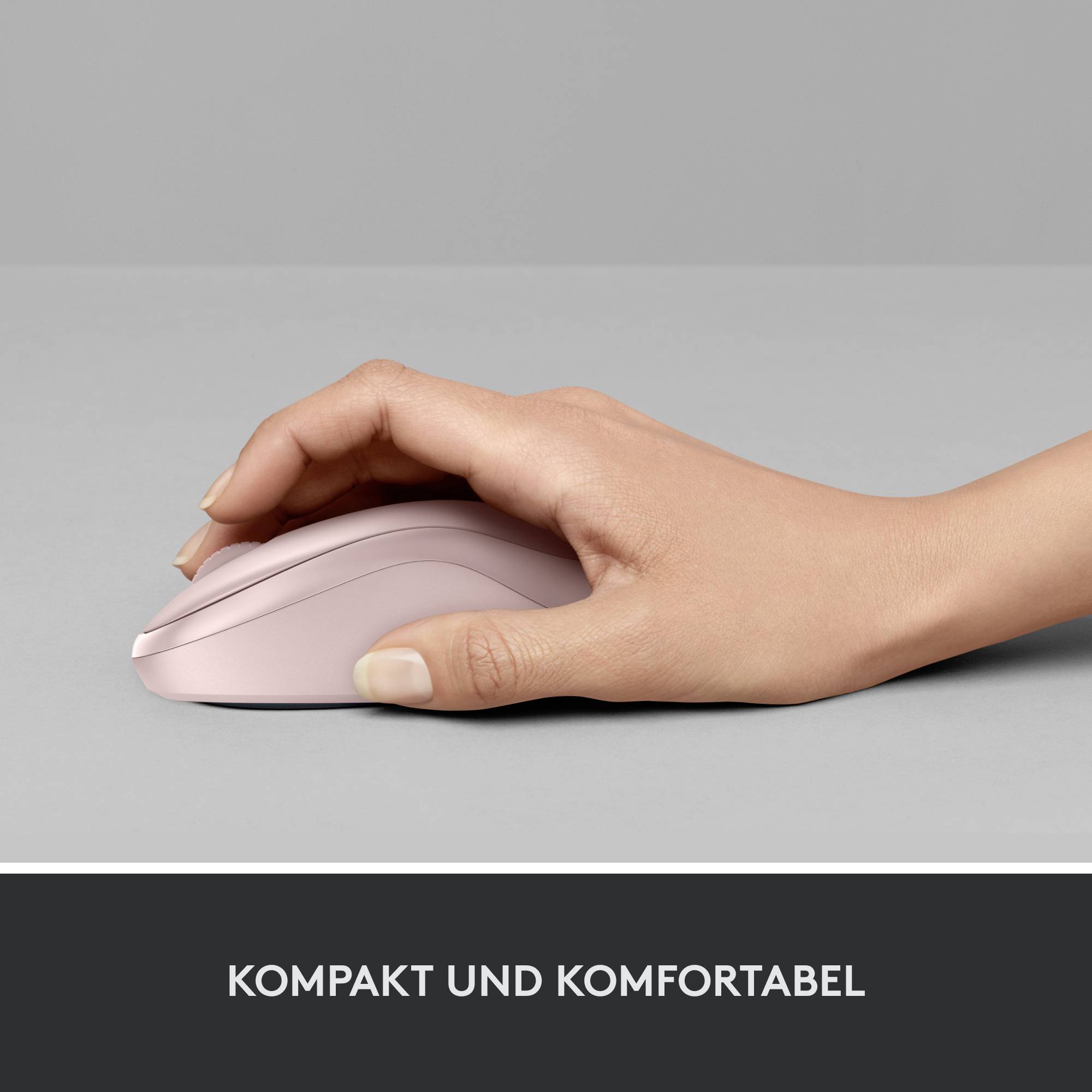 M220 SILENT Kabellose Maus, 2,4 GHz mit USB-Empfänger, 1000 DPI Optical Tracking, bis 18 Monate Batterielaufzeit, Für Li-4