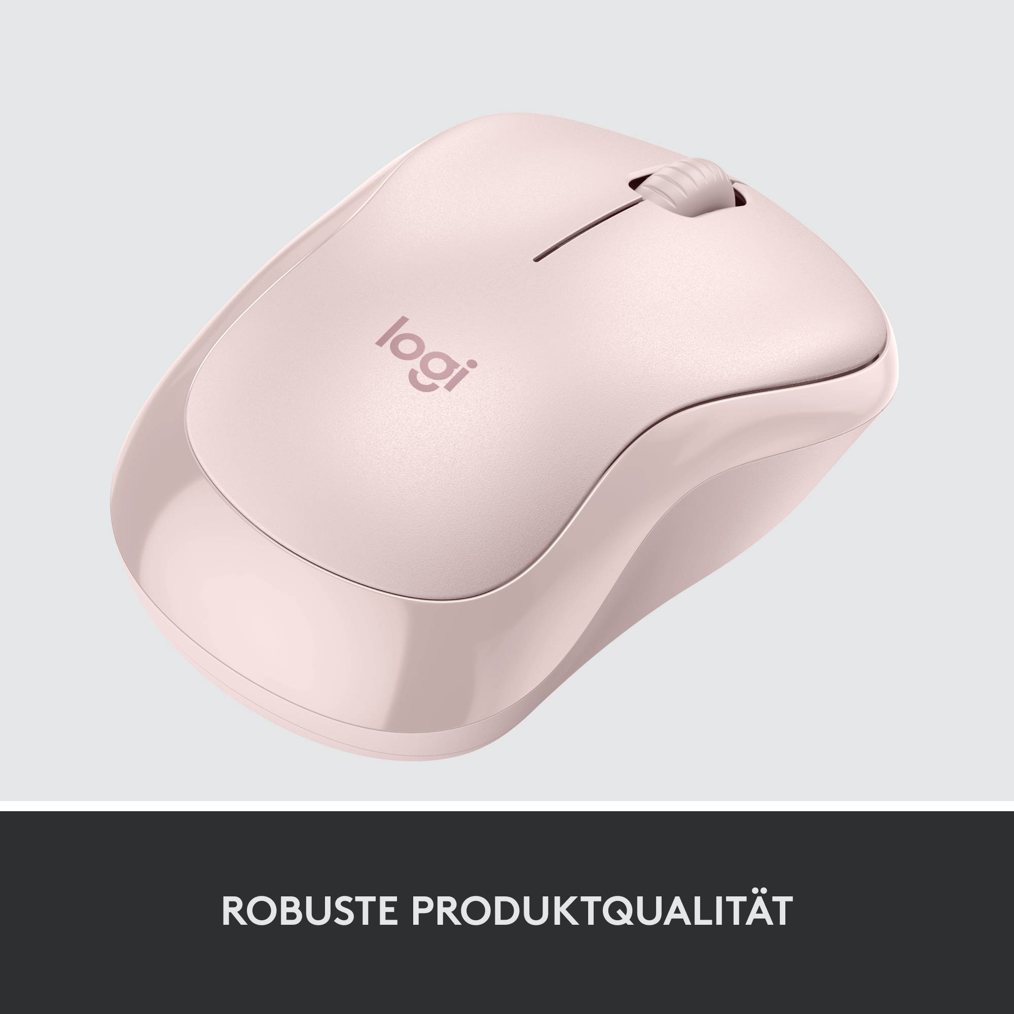 M220 SILENT Kabellose Maus, 2,4 GHz mit USB-Empfänger, 1000 DPI Optical Tracking, bis 18 Monate Batterielaufzeit, Für Li-6