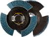 Rhodius 211307 VISION PRO PACK Fächerschleifscheibe Durchmesser 115 mm Bohrungs-Ø 22.23 mm Körnung (num) 60 5 St.