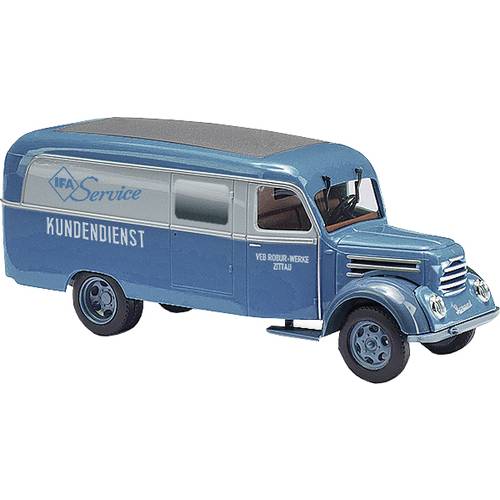 Busch 51803 H0 LKW Modell Robur Garant K 30 Kastenwagen Kundendienst Robur Werke Zittau