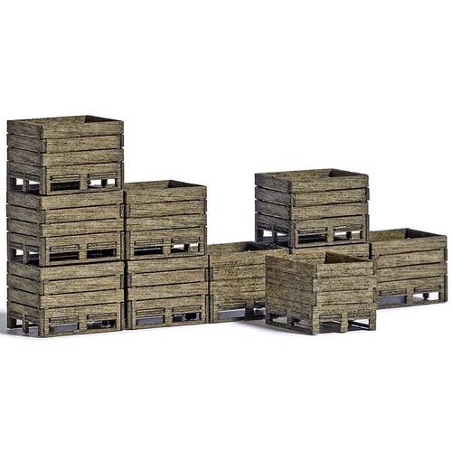 Busch 1980 H0 Erntekisten 10er-Set Bausatz