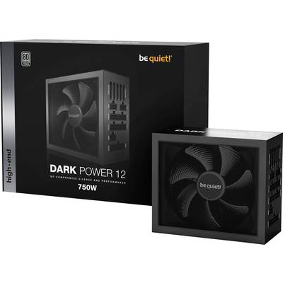 BeQuiet DARK POWER 12 PC Netzteil 750 W ATX 80PLUS® Titanium