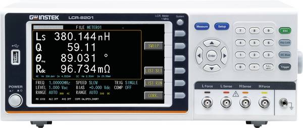 GW Instek LCR-8201 Hochpräzisions-Messgerät  digital Datenlogger