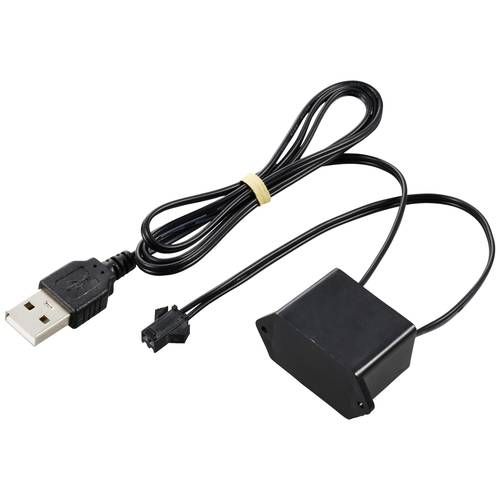 TRU COMPONENTS EL-Inverter 5 V/DC Schwarz (L x B x H) 40 x 18 x 23 mm