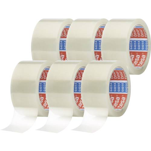 tesa tesapack 64014-500-00 Klebeband Transparent (L x B) 66 m x 50 mm 6 St.