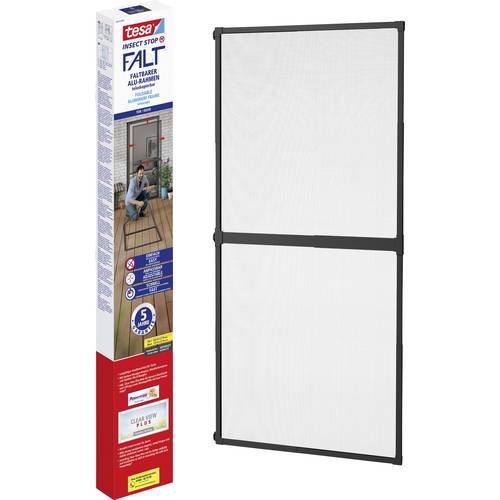 tesa FALT 55415-00001-00 Tür-Fliegengitter Anthrazit 1 St.