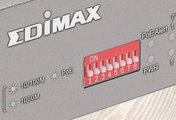 EDIMAX GS-1008PL V2 GS-1008PL V2 Netzwerk Switch 8 Port 10 / 100 / 1000 MBit/s PoE-Funktion-1