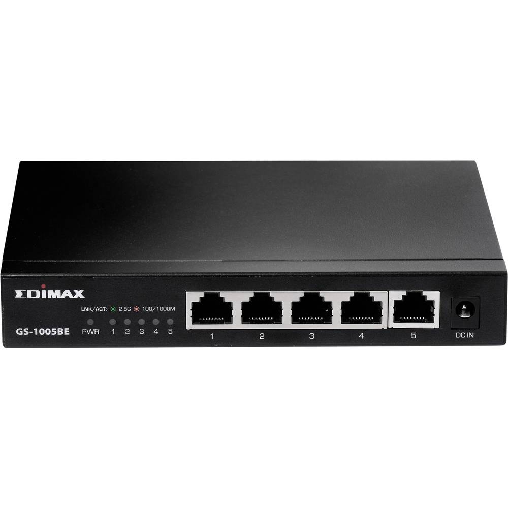 EDIMAX GS-1005BE Netwerk switch 5 poorten 2.5 GBit/s