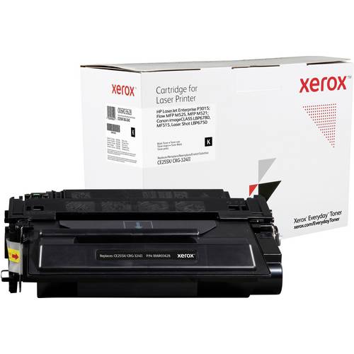 Xerox Toner ersetzt Canon, HP, Troy 55X, CE255X, CRG-324II Kompatibel Schwarz 12500 Seiten Everyday™ Toner 006R03628