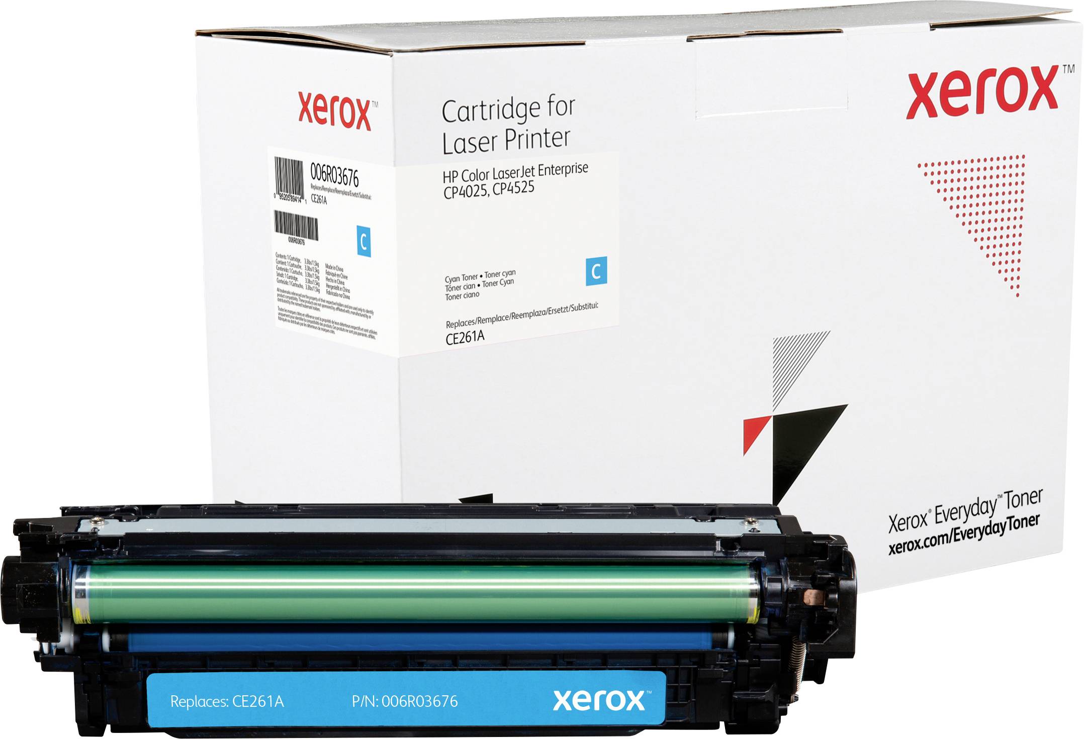 Xerox Toner ersetzt HP 648A, CE261A Kompatibel Cyan 11000 Seiten Everyday™ Toner 006R03676
