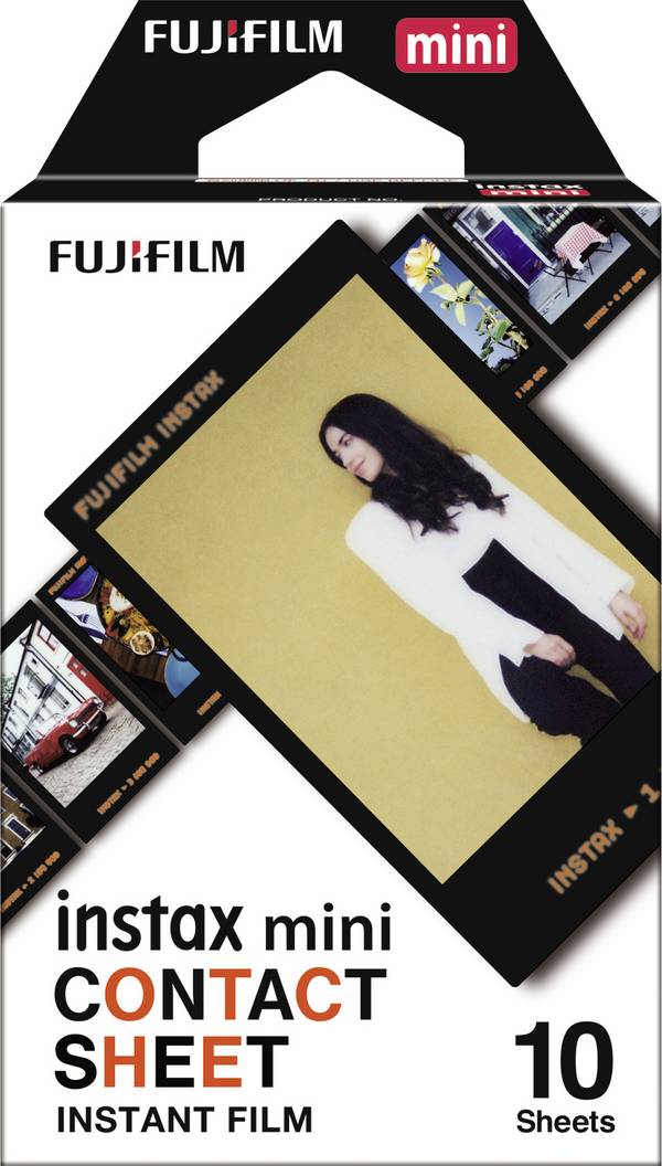 Fujifilm Instax Mini Contact Sheet - Instant-Farbfilm