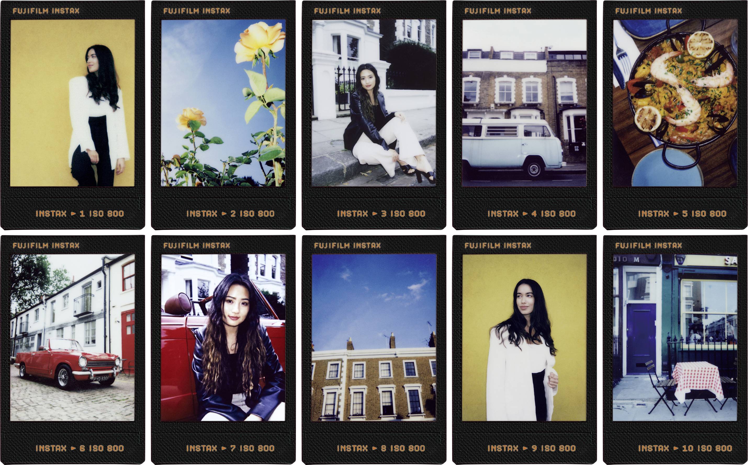Fujifilm Instax Mini Contact Sheet - Instant-Farbfilm-1