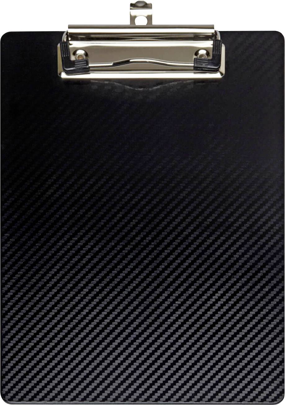 MAUL Klemmbrett MAULflexx, DIN A5, aus PP, schwarz Klemmweite: 8 mm, mit Aufhängeöse, strapazierfähi