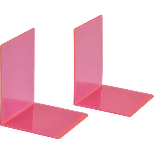 Maul Buchstütze 3513621 Produktabmessung, Höhe:130 mm Neonpink 2 St.