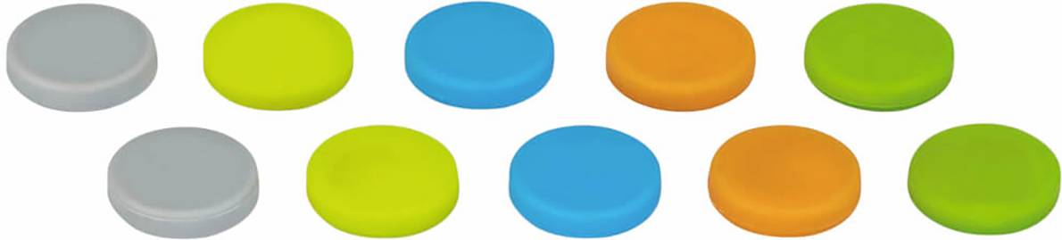 Magnet Neodym-Silikon 4x18mm 800 g farbig sortiert VE=10 Stück