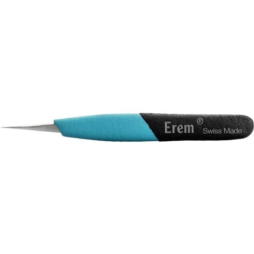 Weller Erem® E5CSA Präzisionspinzette Spitz, schmal, gebogen 30° 115.00 mm