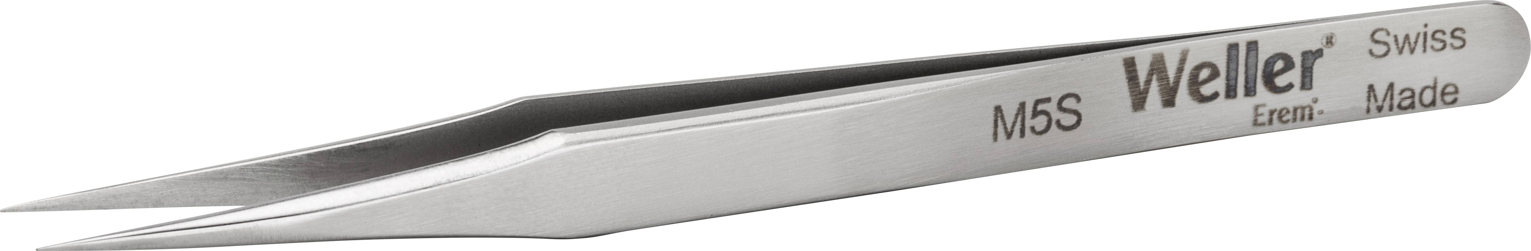 Weller Erem® M5S Präzisionspinzette Spitz, extra fein 80.00 mm