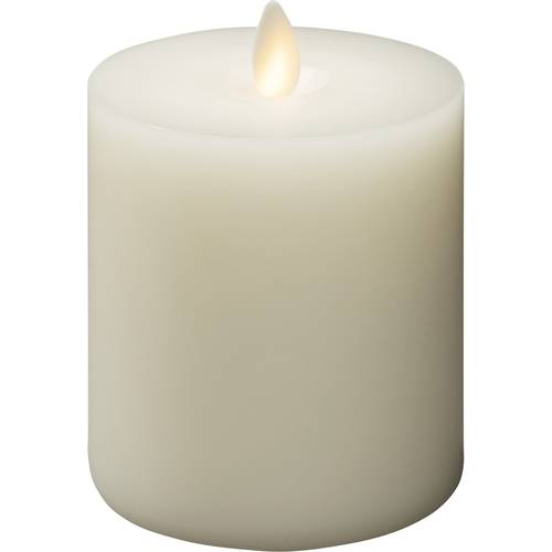 Thumbnail - Konstsmide 1620-115 LED-Echtwachskerze Creme-Weiß Warmweiß (Ø x H) 81 mm x 101 mm