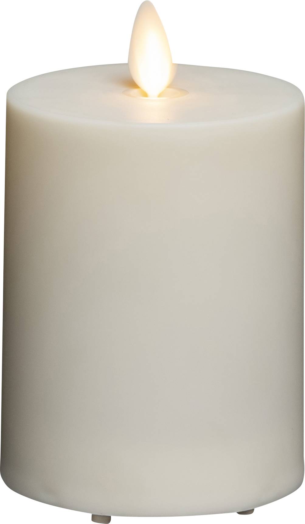 KONSTSMIDE 1634-115 LED Kerze, cremeweiß, 5H Timer, fernbedienbar, zugehörige Fernbedienung: 1651-70