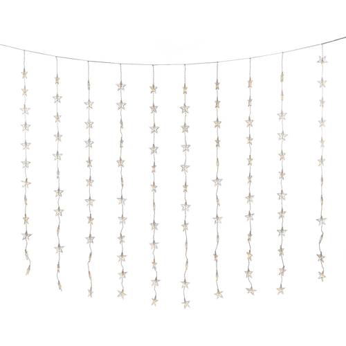 Thumbnail - Konstsmide Lichtervorhang-Sterne Innen 230 V/50 Hz EEK: G (A - G) 120 LED Warmweiß (B x H) 140 cm x 120 cm