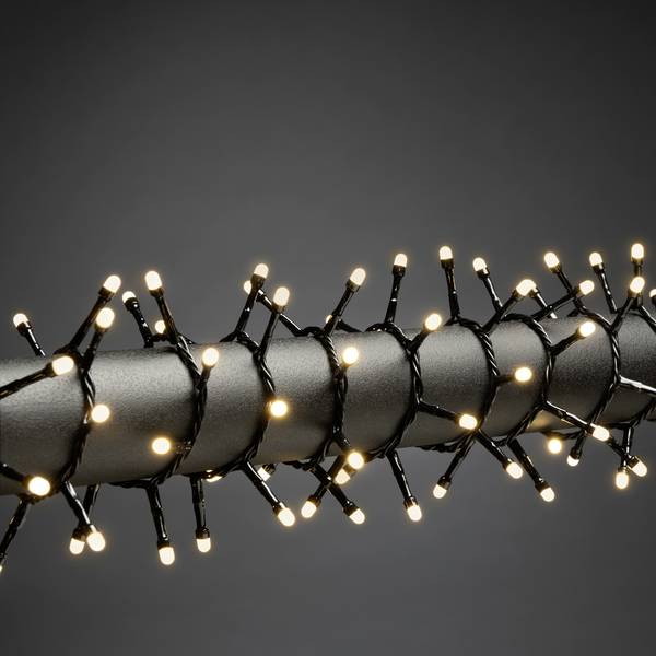 Konstsmide 3869-130 Lichterketten-System  Außen EEK: E (A - G) netzbetrieben Anzahl Leuchtmittel 800 LED Warmweiß Beleuchtete Länge: 17.58 m gefrostet