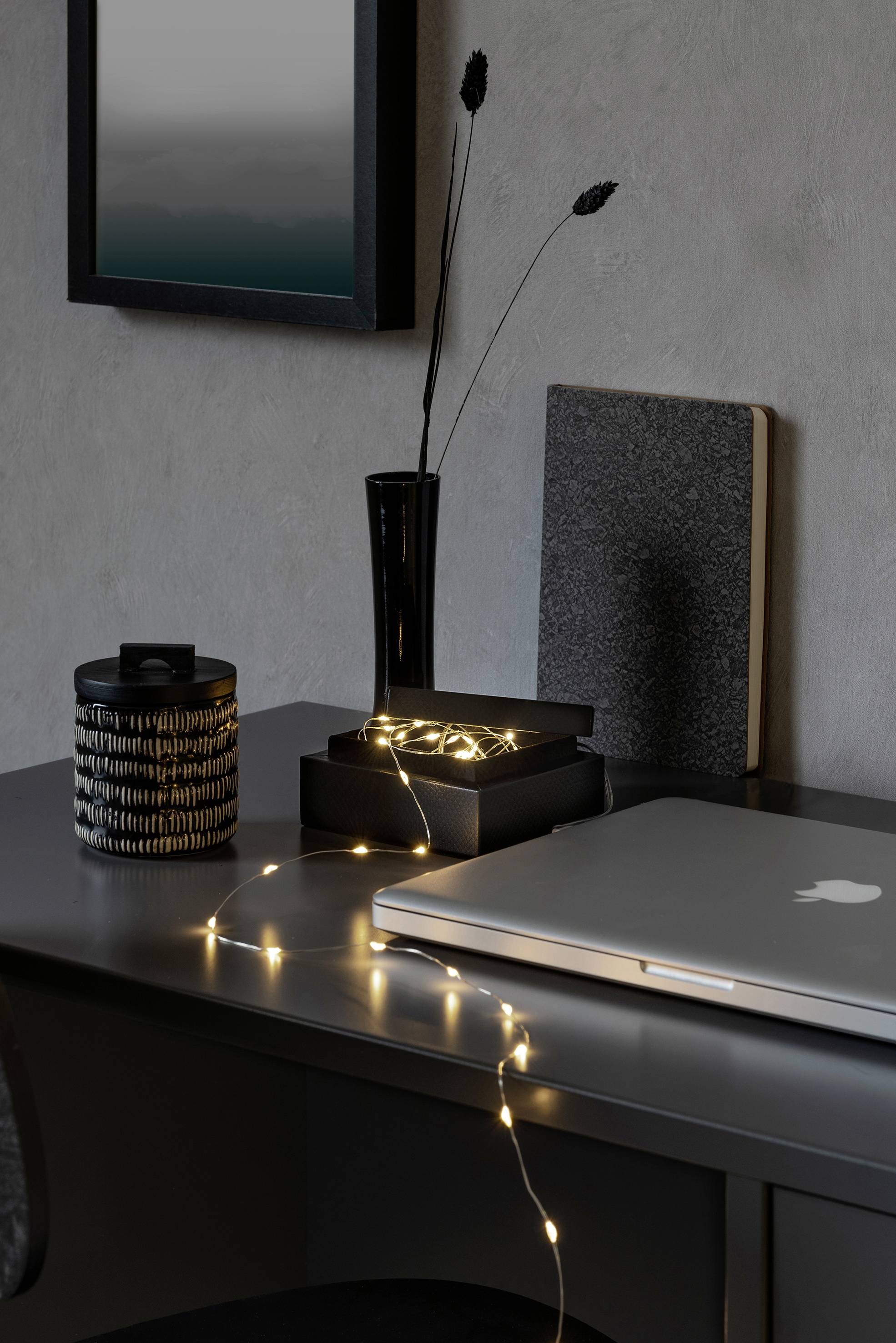 Konstsmide 1770-190 USB-Lichterkette Innen EEK: G (A - G) über USB Anzahl Leuchtmittel 50 LED Warmweiß Beleuchtete Länge-3