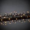 Konstsmide 3867-800 Lichterketten-System Außen EEK: E (A - G) netzbetrieben Anzahl Leuchtmittel 400 LED Bernstein Beleuchtete Länge: 8.78 m