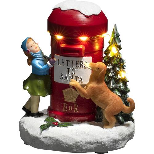 Konstsmide 4212-000 LED-Szenerie Briefkasten Warmweiß LED Mehrfarbig