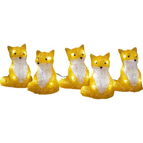 Konstsmide 6233-203 Acryl-Figur EEK: F (A - G) Füchse Kaltweiß LED Weiß