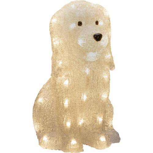 Konstsmide 6299-103 Acryl-Figur EEK: F (A - G) Hund Warmweiß LED Weiß