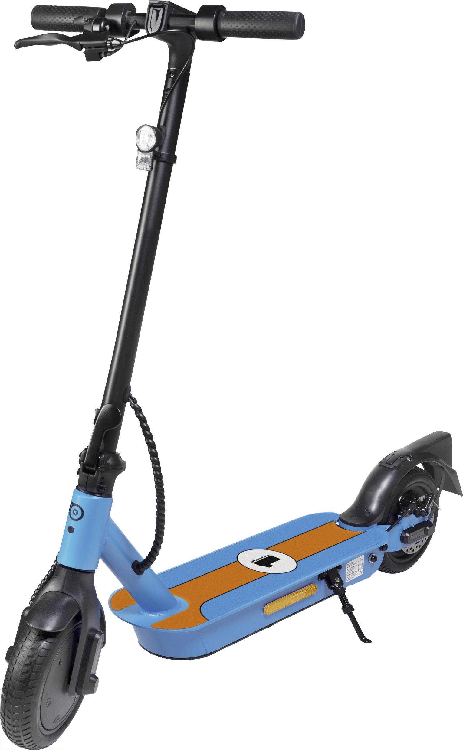ePowerFun ePF-1 E-Scooter Schwarz/Blau Li-Ion 36 V 10 Ah Straßenzulassung: Deutschland-0