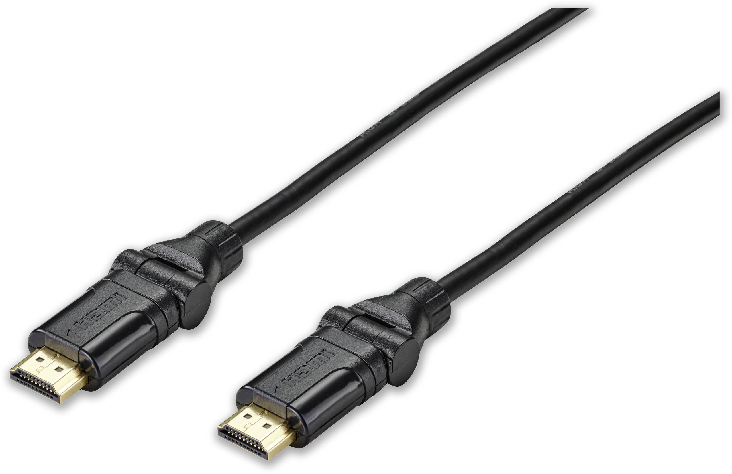 SpeaKa Professional HDMI Anschlusskabel HDMI-A Stecker, HDMI-A 
